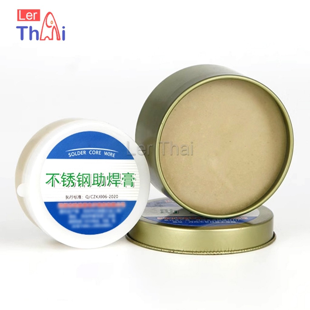 LerThai 35g/100g ฟลั๊กบัดกรี น้ำยาประสานบัดกรี สําหรับงานเชื่อมอิเล็กทรอนิกส์ ฟ ลักซ์ น้ำยา บัดกรี ตะกั่ว Solder paste