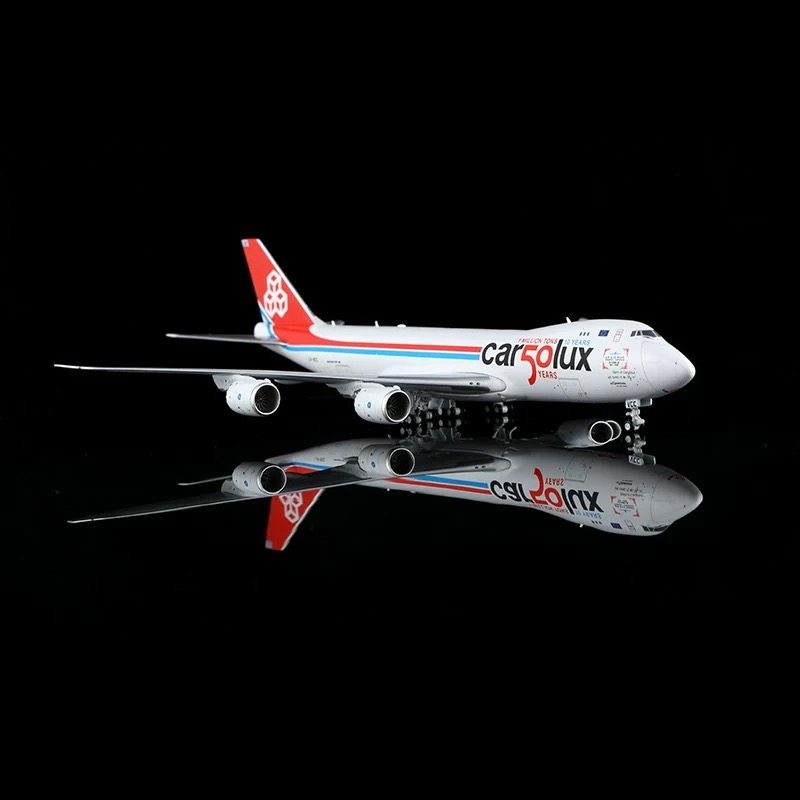 HX Models Cargo Aircraft เครื่องบินโลหะ รุ่น B747-8F Lucenburgh Airlines LX-VCC 1/400