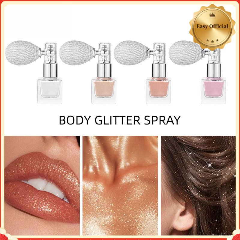 ขายร้อนBrightening Glitter Spray Body Fragrance Powder High Gloss Spray Powder Body Fragrance Powder