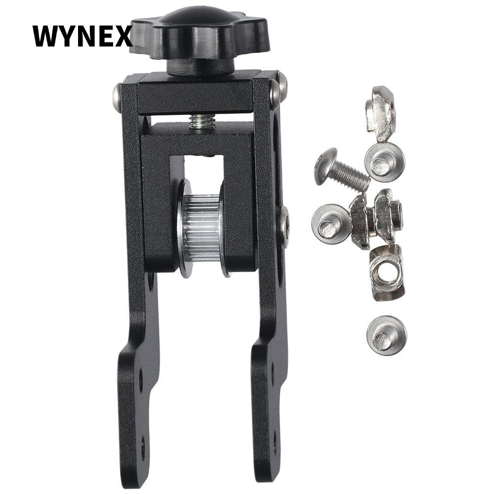 WYNEX ยืดผม Tensioner อัพเกรดอลูมิเนียม Y-axis Synchronous Belt Stretch, Printer Kit 2040 V-Slot End