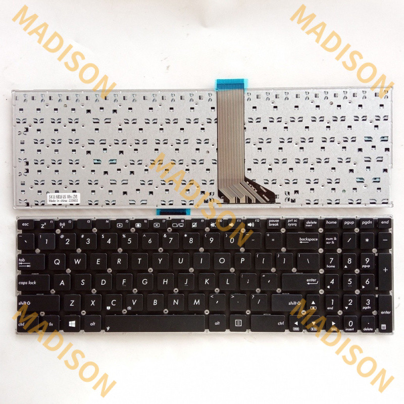 ใหม่ทั้งหมดสําหรับ Asus K555 A555 X555 k555l x555y a555l x555l w519l y583l แป้นพิมพ์แล็ปท็อป