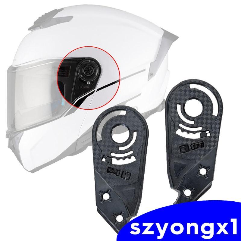 [ซยองซ์1] อะไหล่พรีเมี่ยมฐานเลนส์รถจักรยานยนต์แผ่น กระบังหน้า ประสิทธิภาพสูงสําหรับซ่อมแซมหมวกกันน็อ