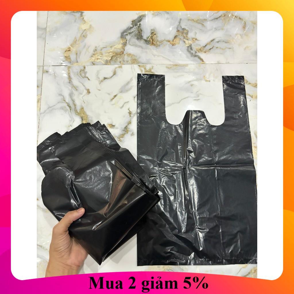 1กก. BEAUTIFUL GLOSSY BLACK NILON BAG มี 2 ด้าม, NON-ODOR, STURDY PE GOODS