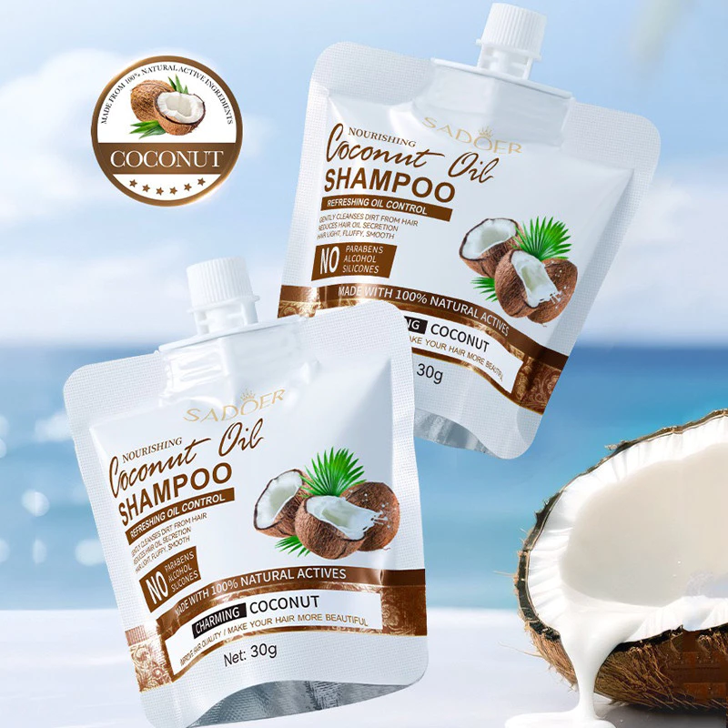 ðĨSADOER Coconut Moisturizing Hair Mask 30g āļāļĢāļĩāļĄāļāļ§āļāļāļĄ āļāļ·āđāļāļāļđāļāļĄāđāļŠāļĩāļĒāļāļĒāđāļēāļāļĨāđāļģāļĨāļķāļ āļŦāļĄāļąāļāļāļĄāļāļļāđāļĄāļŠāļĨāļ§āļĒāđāļāļēāļāļēāļĄ