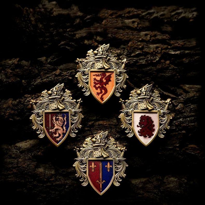 เข็มกลัด.Player.Series.Warhammer.Old.World.Batonia.Knight.Shield.Badge