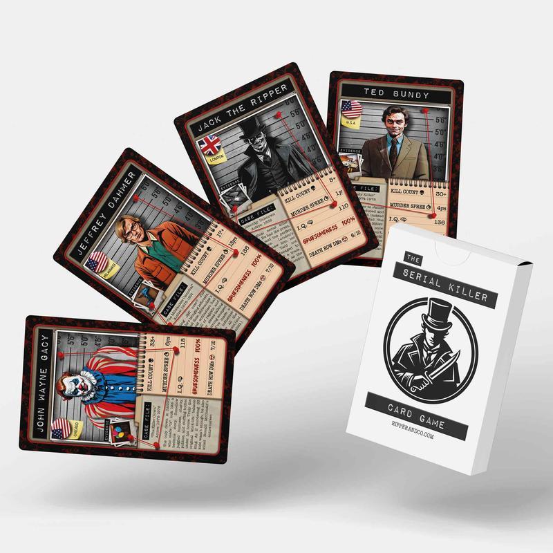 การ์ดเกม The Serial Killer - 32 Infamous Serial Killers ของขวัญอาชญากรรมที่แท้จริง