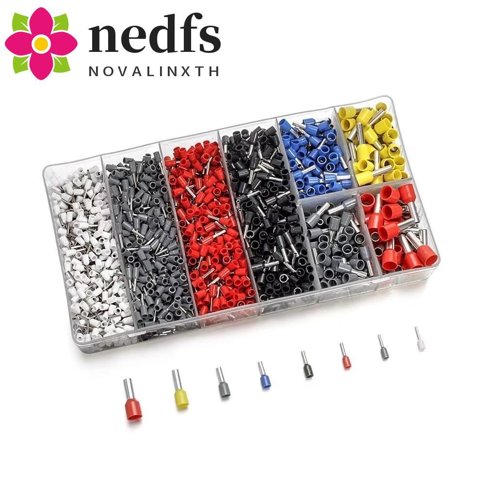 NEDFS ไฟฟ้า CRIMP Terminals,ชายหญิงสายไฟฉนวนแขน Termin Spade Connectors, ไฟฟ้าลวดเชื่อมต่อลวด Spade 