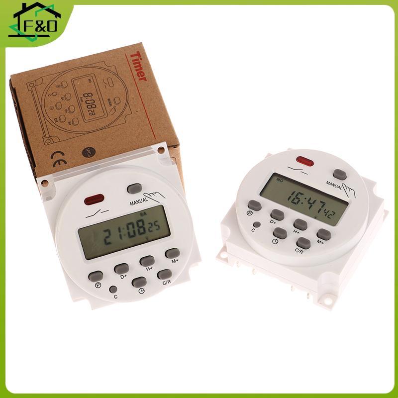 F&O 1 PC 12V 24V 110V 220V CN101A Digital LCD Power Timer โปรแกรมรีเลย์ CN101 Timer Power Timer.