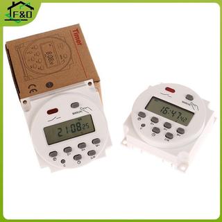 F&O 1 PC 12V 24V 110V 220V CN101A Digital LCD Power Timer โปรแกรมรีเลย์ CN101 Timer Power Timer.