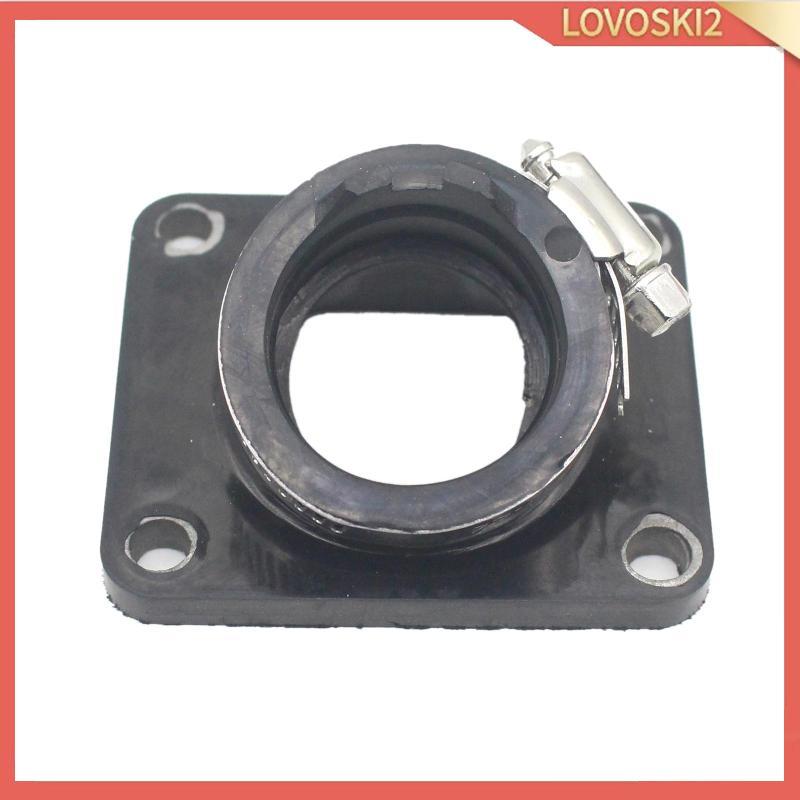 [Lovoski2] อะแดปเตอร์อินเทอร์เฟซท่อร่วมไอดีคาร์บูเรเตอร์ยางซึมสูงสําหรับ Yamaha DT100 DT125 MX100 RT