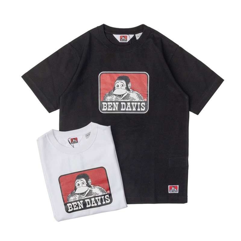Ben Davis Gorilla Icon Ben Davis Big Logo เสื้อยืดแขนสั้นที่หน้าอก