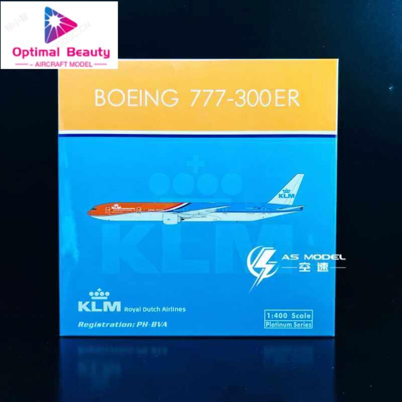 Phoenix 11860 1: 400 Dutch Airlines B777-300ER PH-BVA จอแสดงผลคอลเลกชันระดับไฮเอนด์