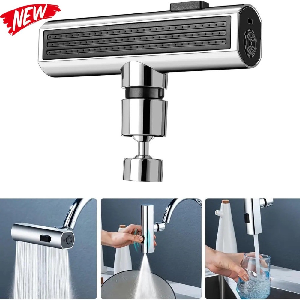 Kitchen Faucet Waterfall Stream Sprayer Head Sprayer Filter Diffuser Water Saving Nozzle Faucet Conn
