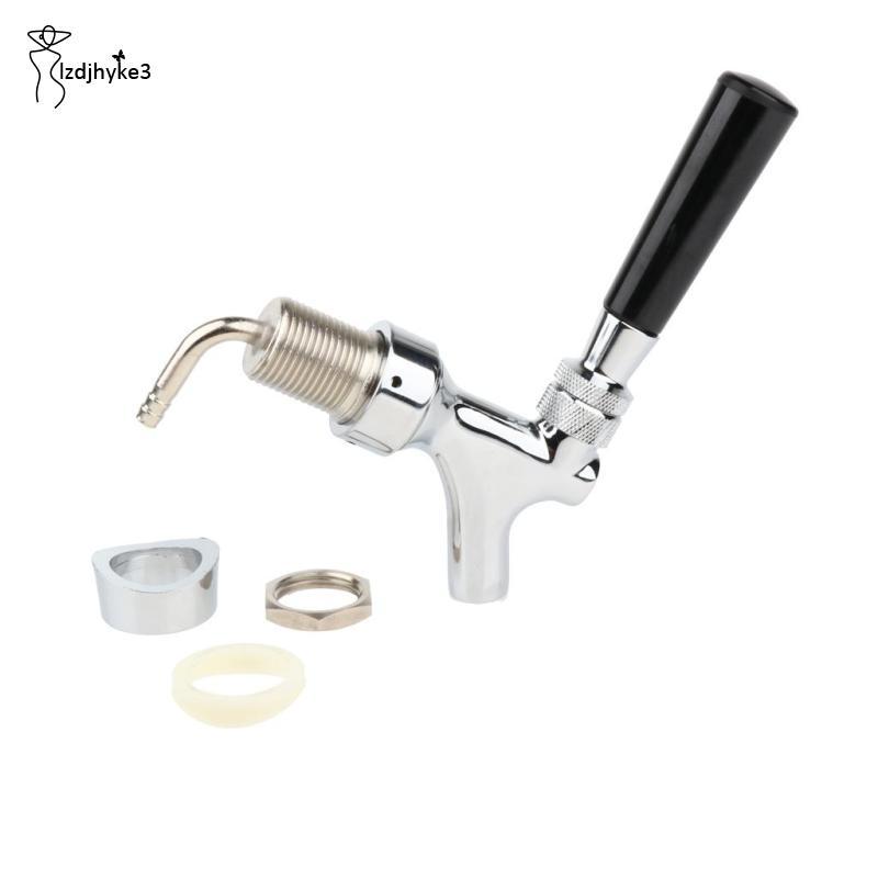 [lzdjhyke3] ร่างเบียร์ Keg Faucet Tap Kit สแตนเลสสําหรับบาร์โรงแรมร้านอาหาร