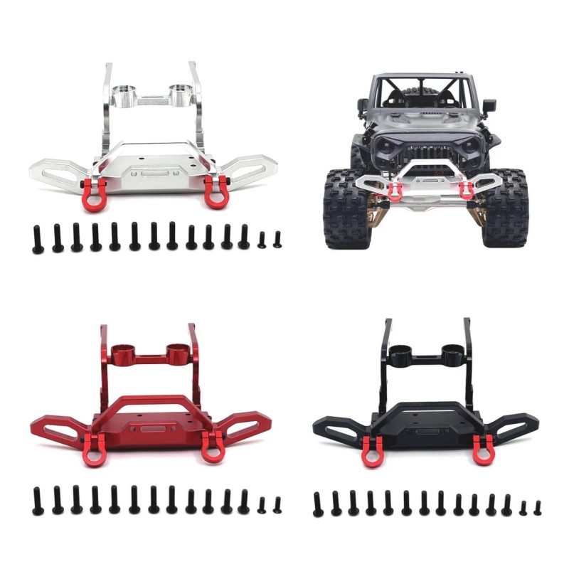 กันชนหน้าโลหะสําหรับ MJX 1/12 H12Y H12Y + RC รถอัพเกรดอุปกรณ์เสริม