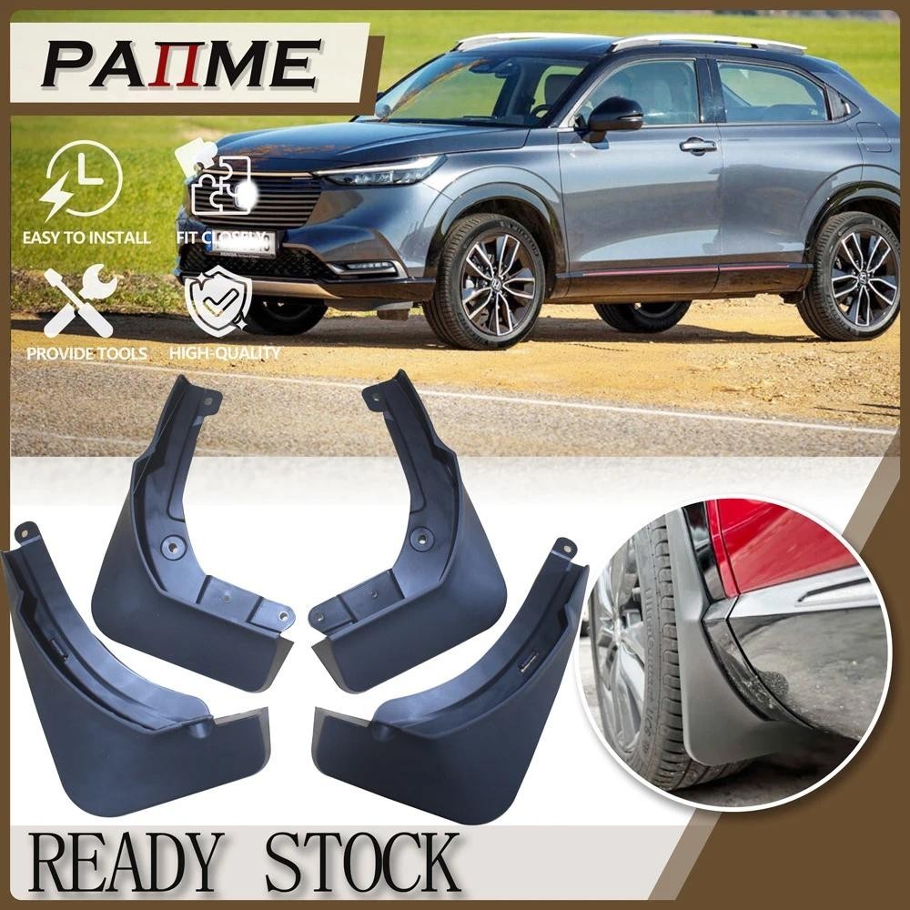 4 ชิ้น Mud Flaps สําหรับ 2023 2024 Honda HR-V HRV ด้านหน้าและด้านหลัง Splash Mud Guards YC102175อะไห