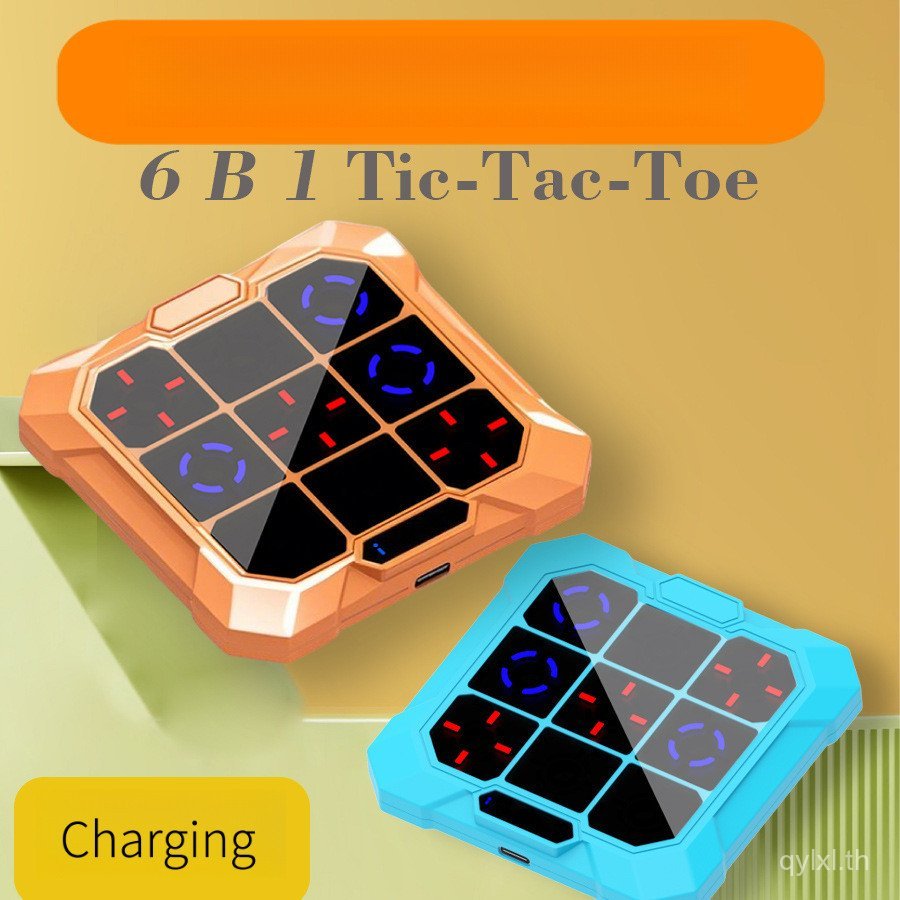 Super Smart Electronic Tic Tac Toe Chess ของเล่นเพื่อการศึกษาสําหรับเด็ก, ชาร์จ Pa