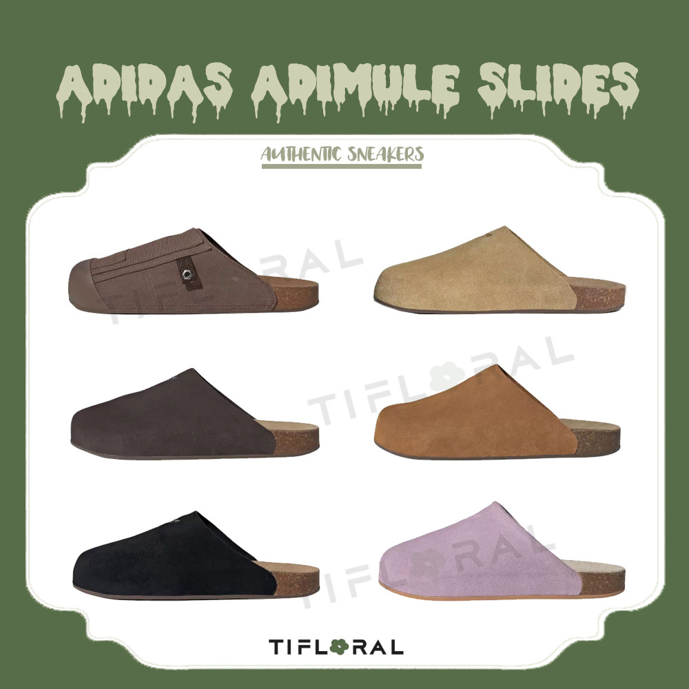 🤎ྀིྀི⋆ แท้100% รับประกัน (พรีออเดอร์) รองเท้า Adidas Originals Adimule รองเท้าแตะหัวปิด (JP9189/JR35