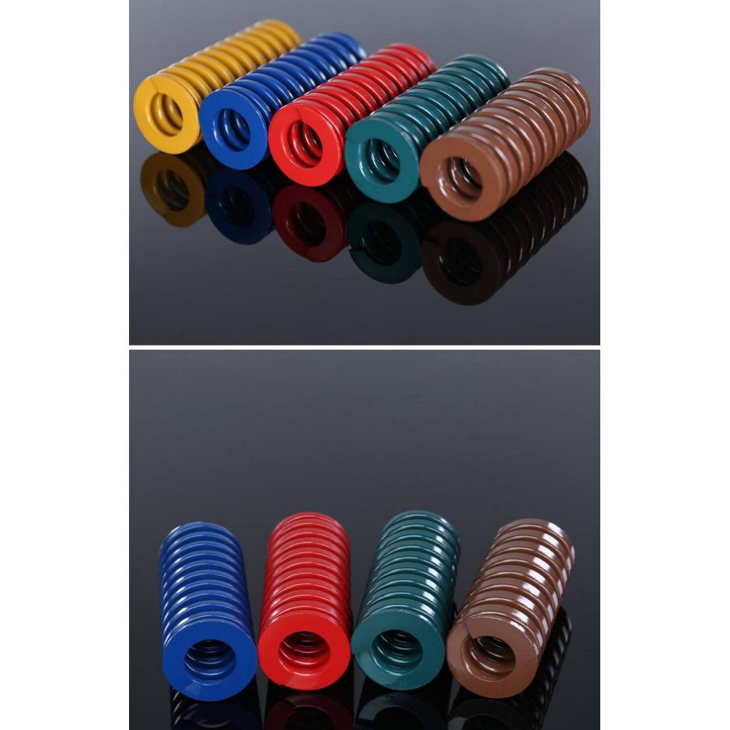 แม่พิมพ์สปริงอัดสีน้ําเงินเส้นแบนฤดูใบไม้ผลิ 65mn เหล็กแมงกานีส d18-35mm*L20-200mm[ZC-LMF+0.2]] - รูปที่ 5