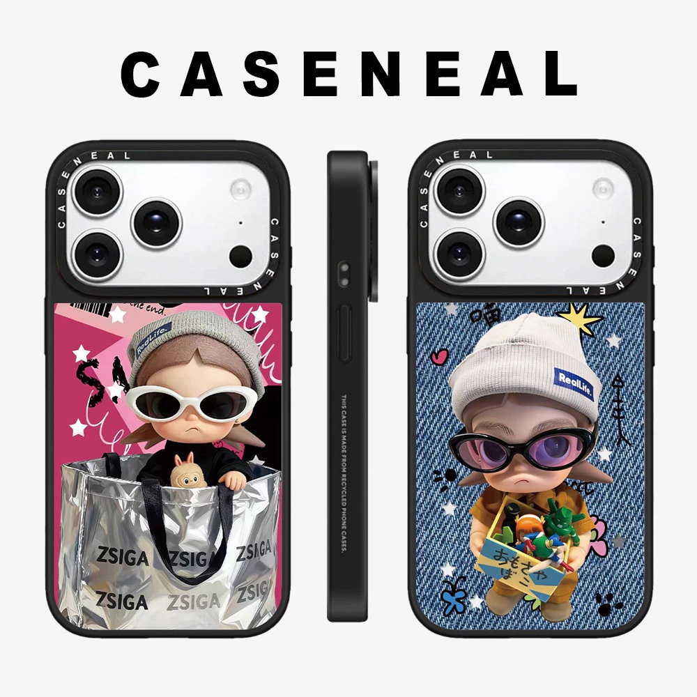 Drop proof CASENEALเคสโทรศัพท์สําหรับiPhone 17ProMax 17pro 17 air 16promax 16 15promax 15 14promax 13 13promax hard Caseน่ารักZsiga 12 12PromaxกรณีiPhone 11คุณภาพสูง