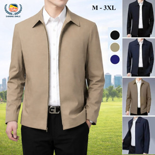 เสื้อแจ็คเก็ตสูทสำหรับผู้ชาย ดีไซน์ทันสมัย ​​มีซิป เหมาะสำหร…