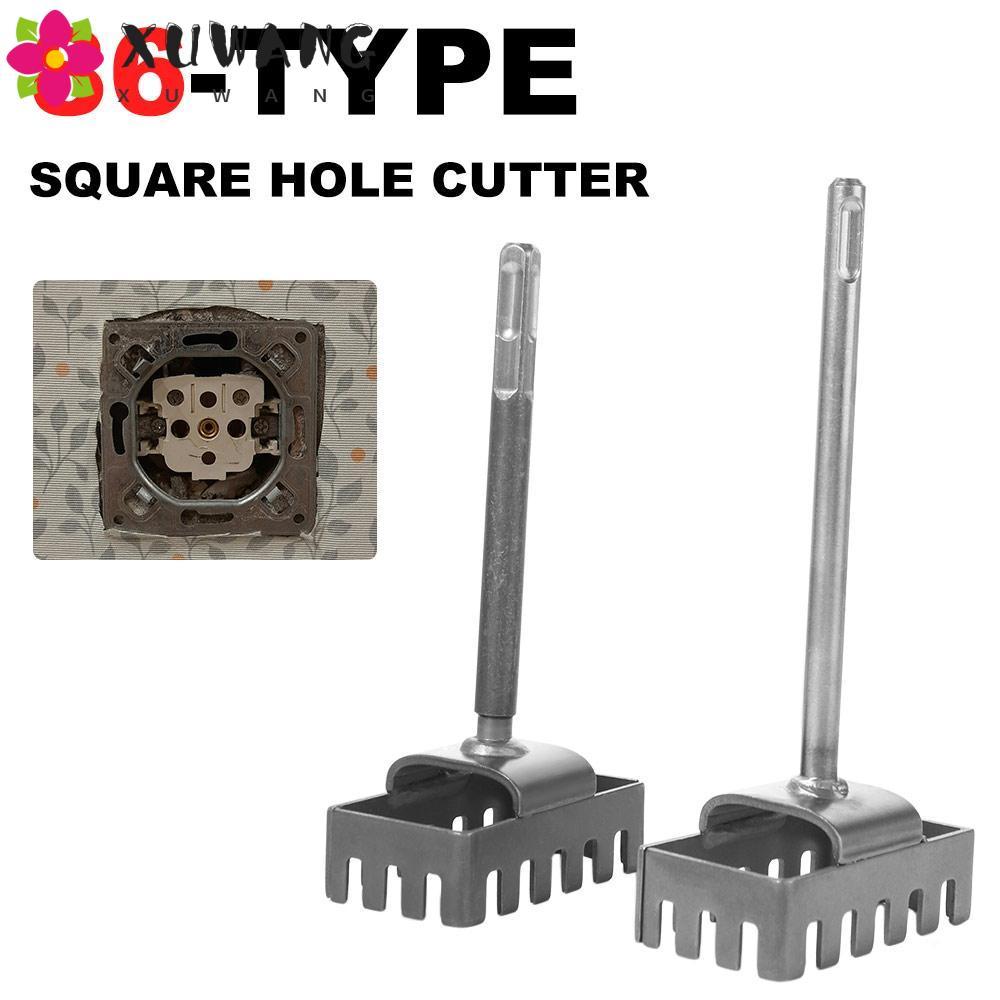เครื่องตัดรูสี่เหลี่ยม QUENTIN, Slotting Quick Cutting Square Socket Puncher, Creative Round-handle 