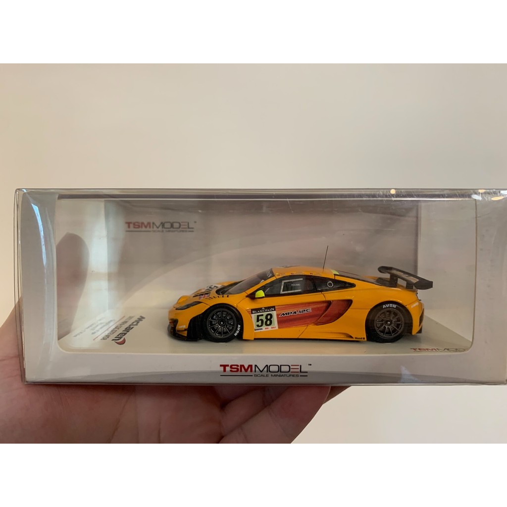 TSM 1/43 McLaren mp4-12C GT3 #58 Spa24 Hour Endurance Race 2011 จัดส่งฟรี SF, สินค้ามือที่สองหลังจาก