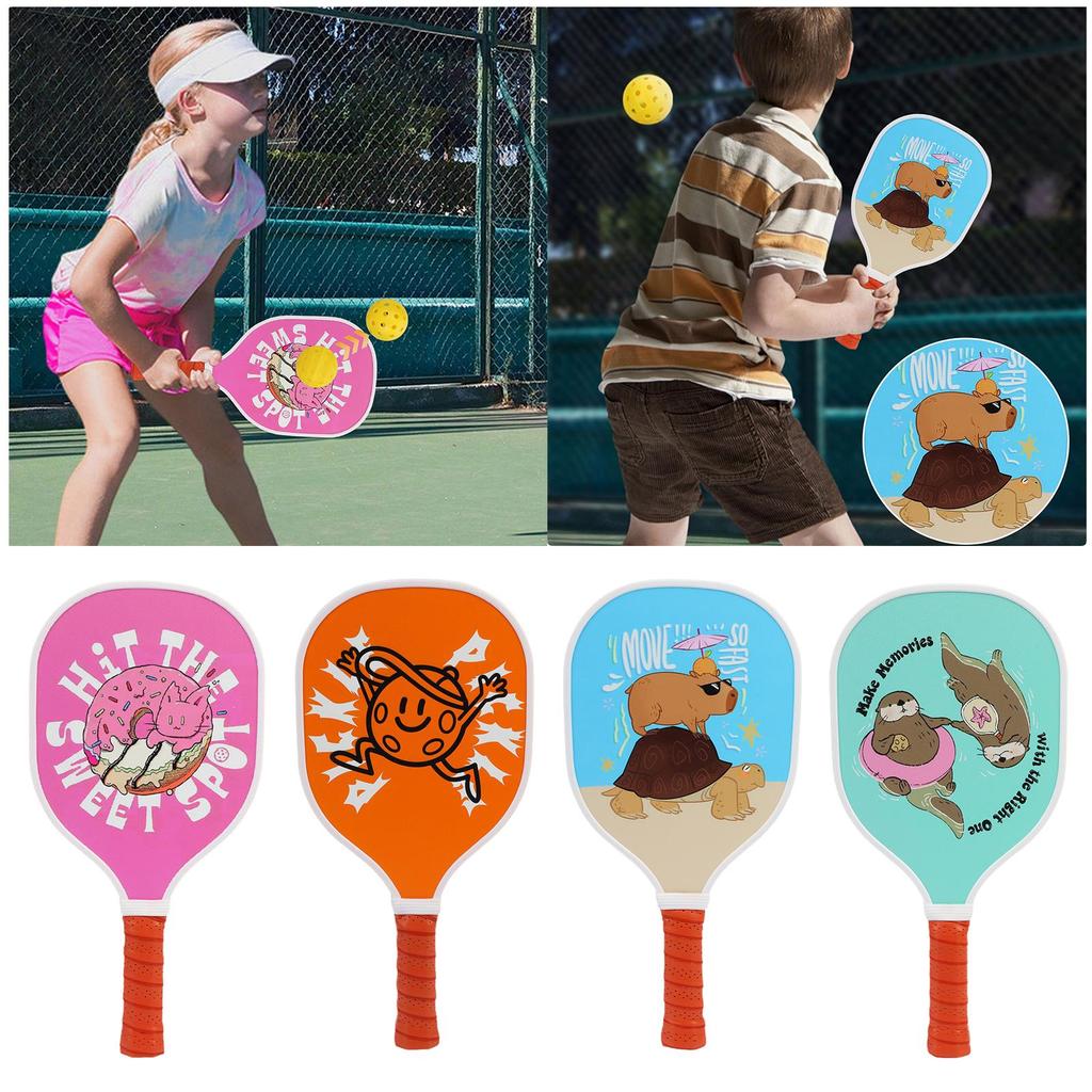 [arutoxalc] เด็ก Pickleball Paddle สําหรับเด็ก 4-11 ปีสําหรับชายหญิงน้ําหนักเบาเยาวชน Pickleball Pad