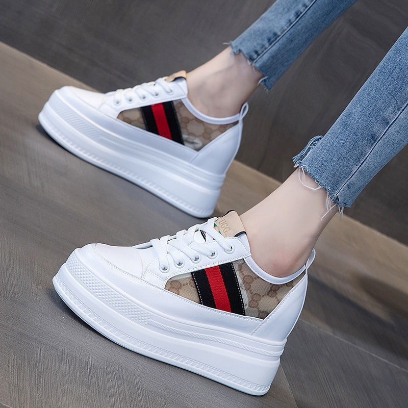 MC3 ผู้หญิงเกาหลี Wedges รองเท้า Breathable ตาข่ายแพลตฟอร์มรองเท้าส้นสูงรองเท้าผู้หญิง