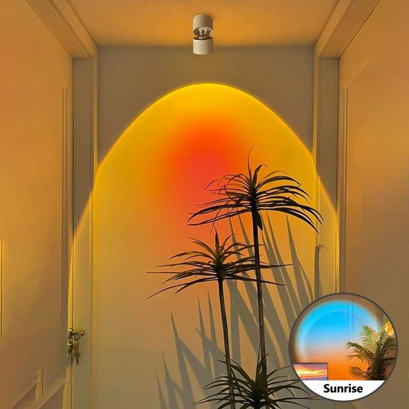 สมัยใหม่ เรียบง่าย LED โคมไฟโปรเจคเตอร์ เหมาะสำหรับ ห้องนั่งเล่น ห้องนอน ทางเดิน ข้างเตียง มุมปรับได้ โคมไฟโปรเจคเตอร์