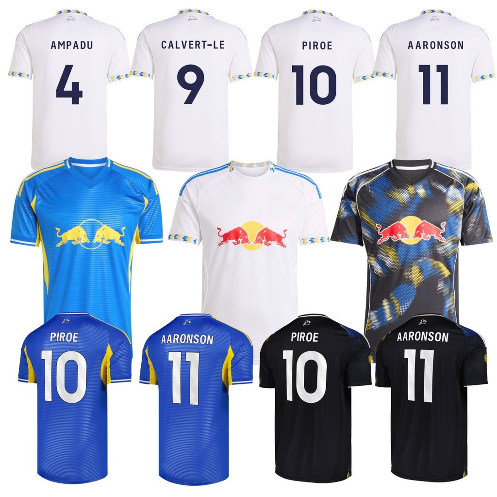 Leeds United 2025/26 Fans Edition เสื้อแข่งฟุตบอลแขนสั้น สำหรับผู้ชาย