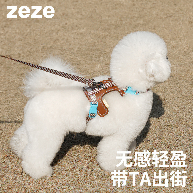 อุปกรณ์สําหรับสัตว์เลี้ยง Chest Small I-Shaped Break-off Leash Dog Dog Can Strap Dog Leash Anti Outi