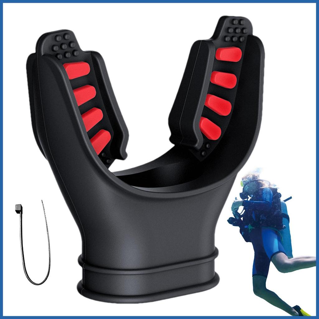 Scuba Regulator Mouthpiece สบาย Snorkel Mouthpiece Scuba อุปกรณ์เสริมสวมใส่ดําน้ําดูปะการัง kopeavn