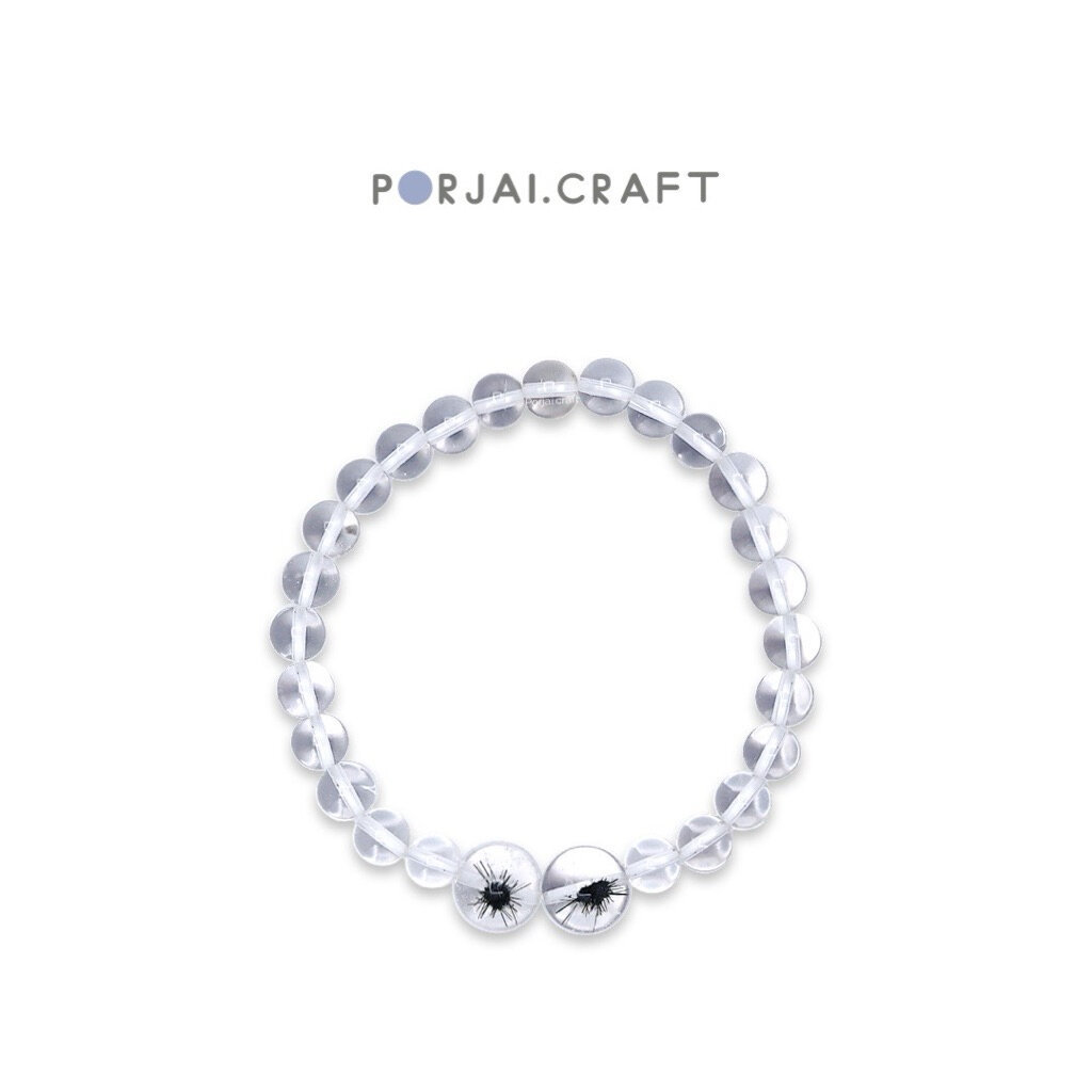 Hollandite Accent Quartz Bracelet สร้อยข้อมือฮอลแลนไดต์ในควอตซ์ ราคา ถูกที่สุด ดีลบีเคเค แกลเลอรีภาพที่ 2