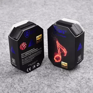 Qkz Ak6 หูฟังเพลง 106db 1.2m หูฟังแบบมีสาย Universal 3.5mm Sports in-Ear หูฟัง HiFi หูฟังสเตอริโอ