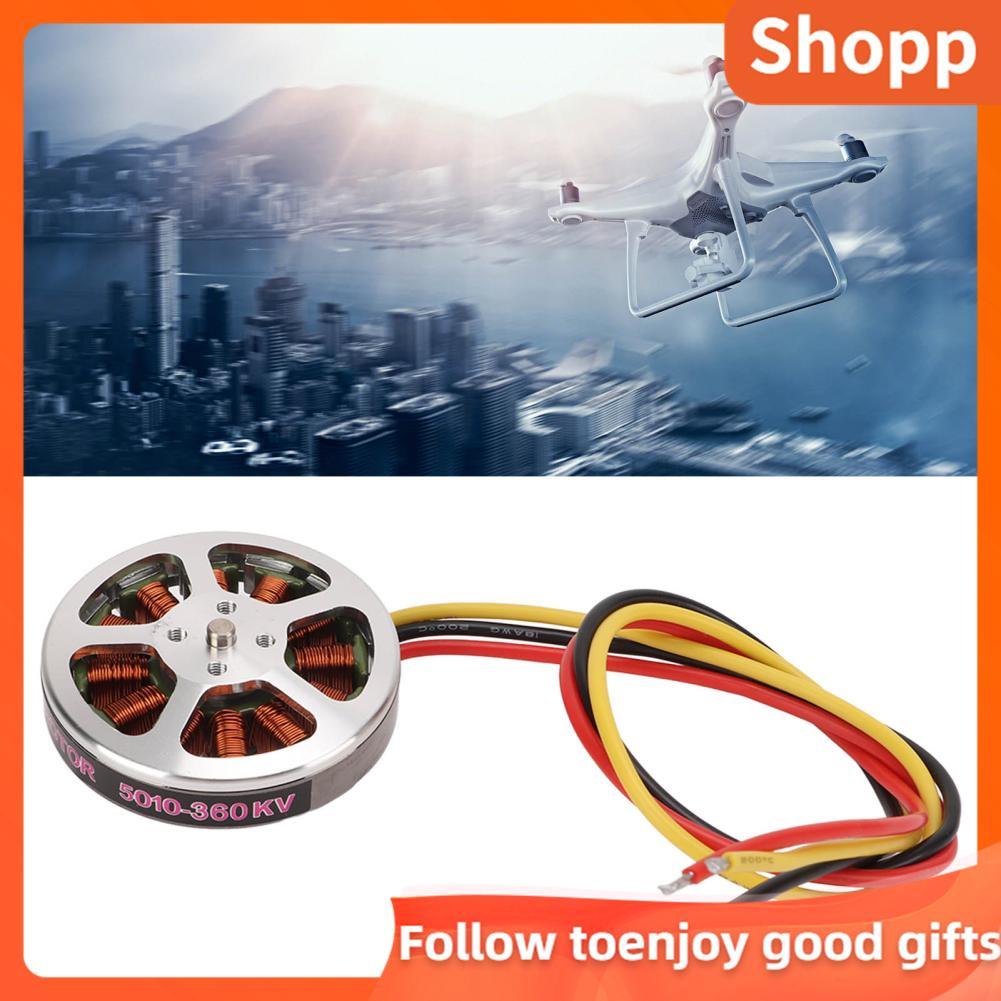 Shopp 5010 360KV Brushl มอเตอร์แรงบิดสูง RC Drone มอเตอร์สำหรับ Multirotor Quadcopter มีความปลอดภัยอ