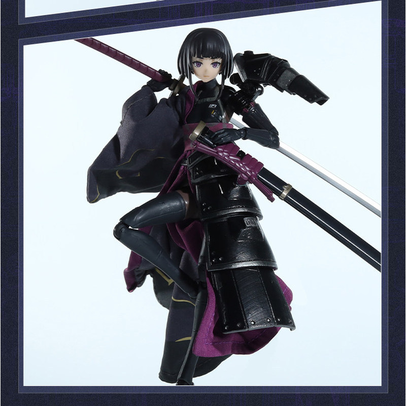 Figma Cyberpunk Ronin Original Painting neco Cloak Set