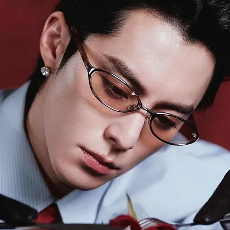 แว่นกันแดดผู้หญิง - แว่นกันแดดโลหะกรอบเล็กแฟชั่น ไม่จํากัดเพศ