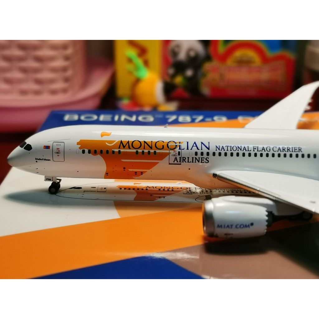 #1:: : รุ่น 400#NG蒙古航空B787-9 JU-1789