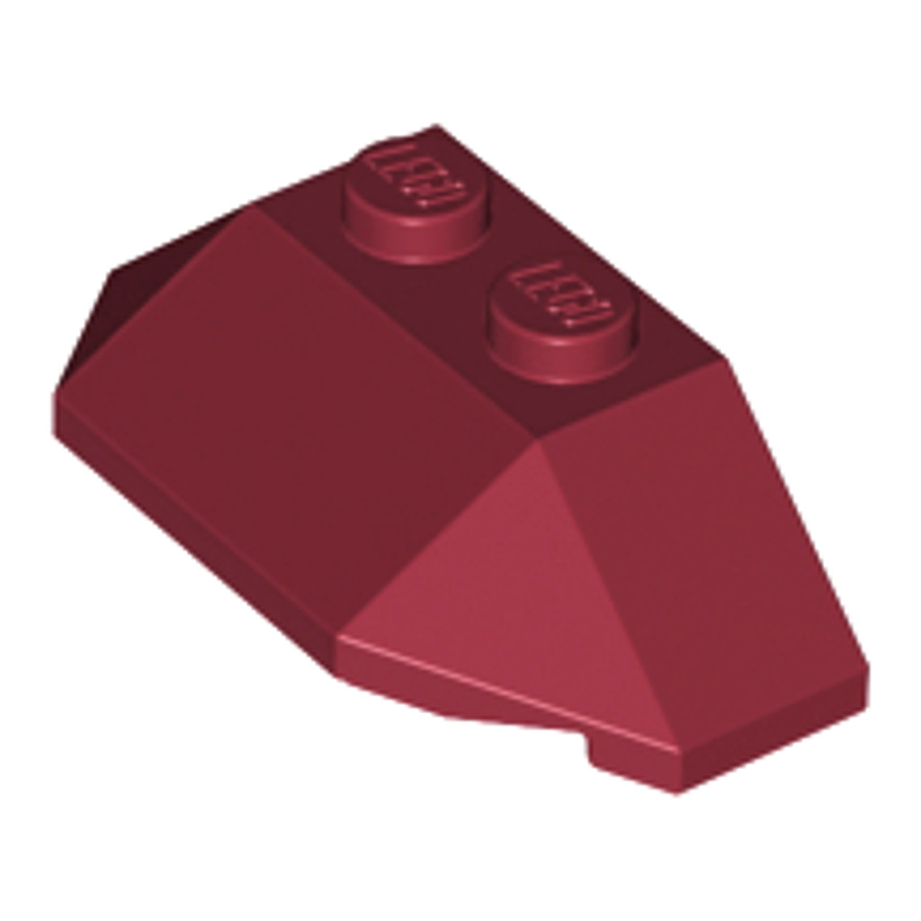 Brick2cube Part - Wedge 2 x 4 Triple - 47759