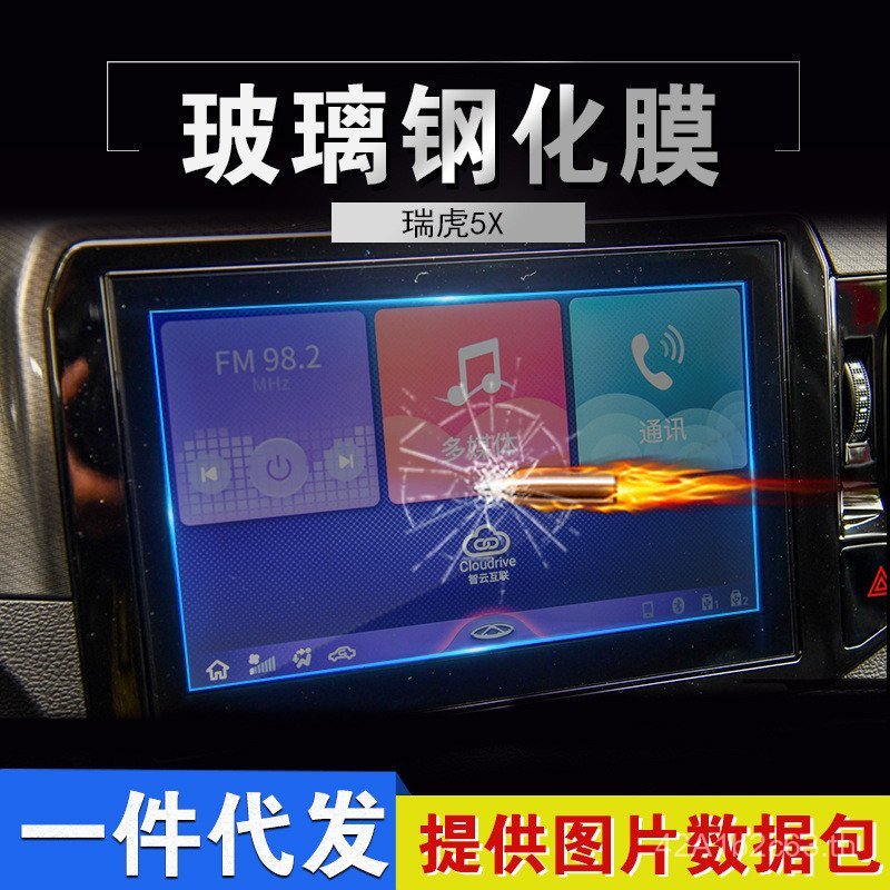 เหมาะสําหรับ Chery EQ1 Ruihu 3 7 8 Ruihu 3X 5X ฟิล์มนําทางเครื่องมือหน้าจอฟิล์มป้องกัน