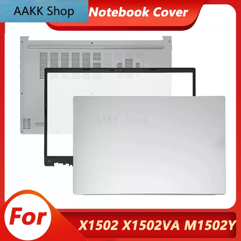 ใหม่เหมาะสําหรับ Vivobook15 X1502 X1502VA M1502Y 2023 แล็ปท็อปหน้าจอ LCD ฝาหลังด้านหน้า Bezel Palmre