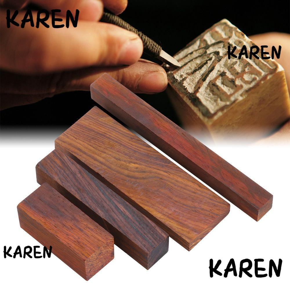 KARENGOODS Wood Block diy craft ประติมากรรมไม้ เครื่องมือแกะสลัก