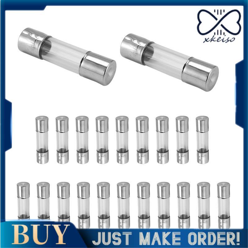 20 x 250 V 2A F2AL Quick F link ฟิวส์หลอดแก้ว 5 มม. x 20 มม.