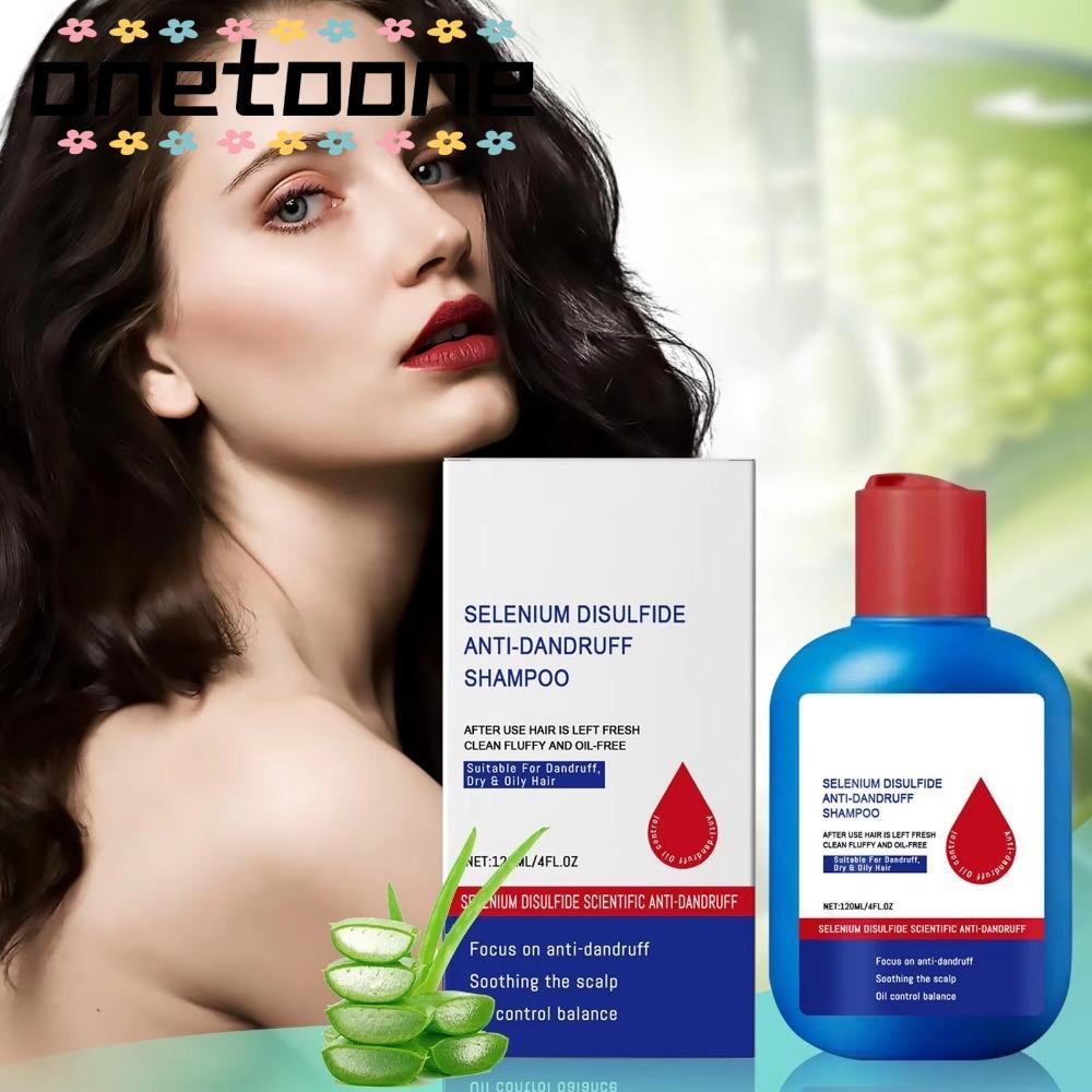 ONETOONE Selenium Sulfide Shampoo, Oil Control Refreshing Nipori Shampoo, 2025 120ml แชมพูทําความสะอ