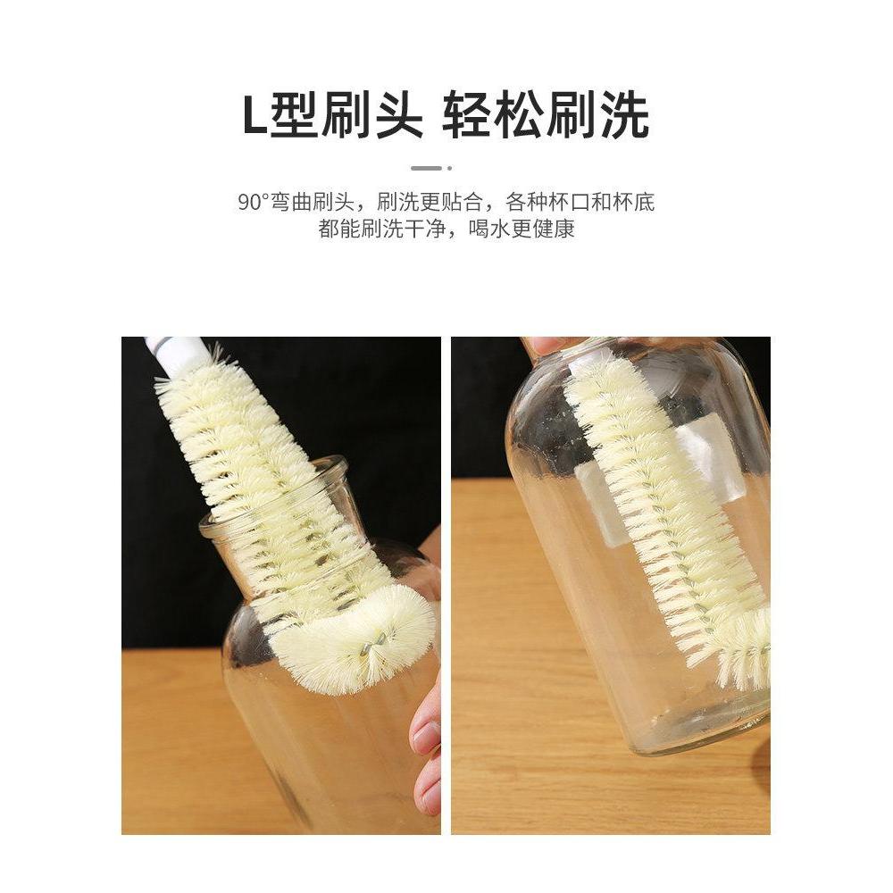 สินค้าใหม่ Ready Stock Cup Brush Long Handle Cup Washing Handy Tool 20260416