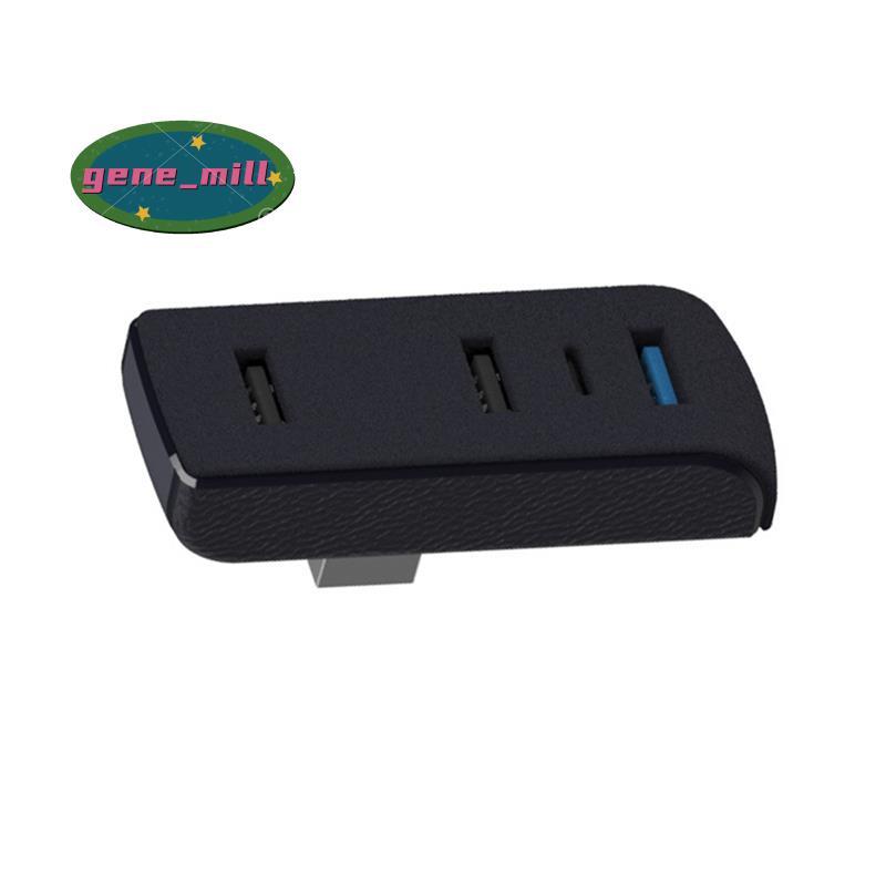 USB Hub Port Car 4-In-1 USB Extender กล่องถุงมือ Docking Station สําหรับรุ่น 3 Y 3 + Y Charger