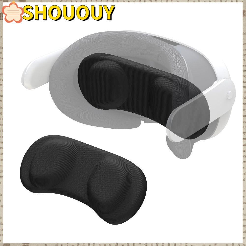 ฝาครอบเลนส์ SHOUUY VR, ฝาครอบ EVA สีดําป้องกันสกปรก, เลนส์ชุดหูฟัง Soft Anti-Scratch อุปกรณ์เสริมสําหรับ Meta Quest 3
