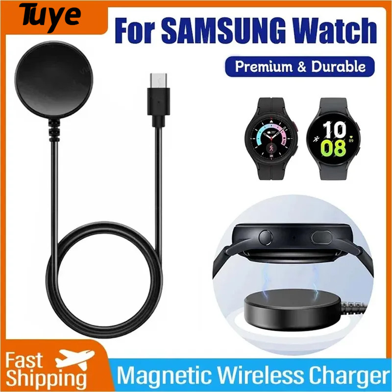 สําหรับ Samsung Galaxy Watch 8/7/6 Classic/5/5 Pro/4 Classic Charger USB-C Type C Charger Smart Watc