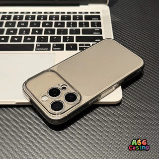 เหมาะสำหรับ IPhone 16 15 17 12 11 14 13 Pro Max 15 Plus เคสโทรศัพท์แบบบางโปร่งใสสีทึบป้องกันการตกทั้งหมด